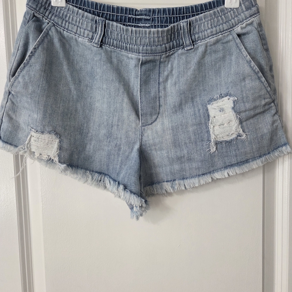 Aerie Light Wash Denim Jean Shorts